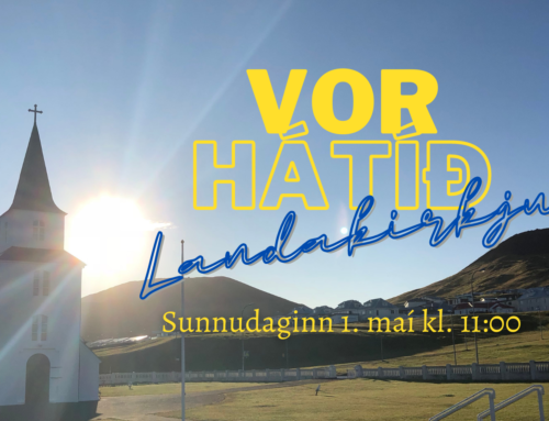 Vorhátið Landakirkju á sunnudag!!!