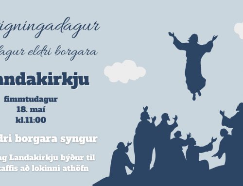 Kórinn eldri borgara og vöfflukaffi á uppstigningardag