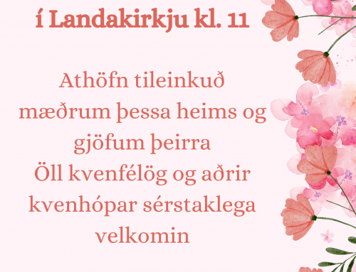 Mæðradagurinn í Landakirkju