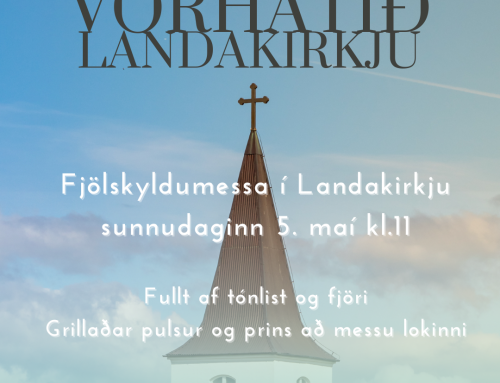 Vorhátíð Landakirkju á sunnudag