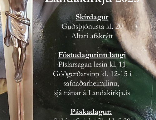 Páskadagskrá Landakirkju